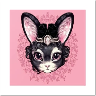 Baroque rabbit Posters and Art